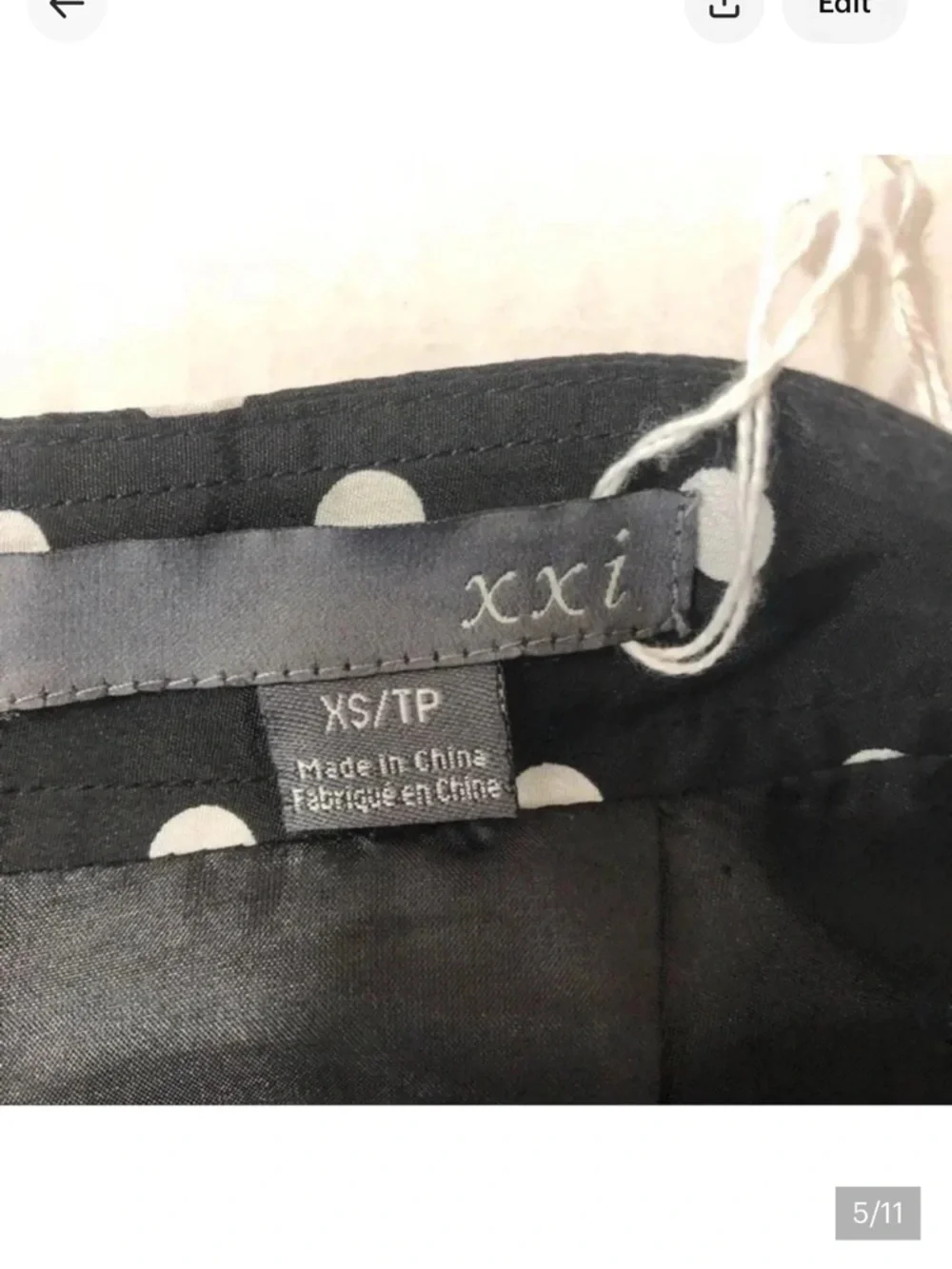 Y2K Forever‎ 21 Festival Ready Black Polka Dot High-Waist Shorts